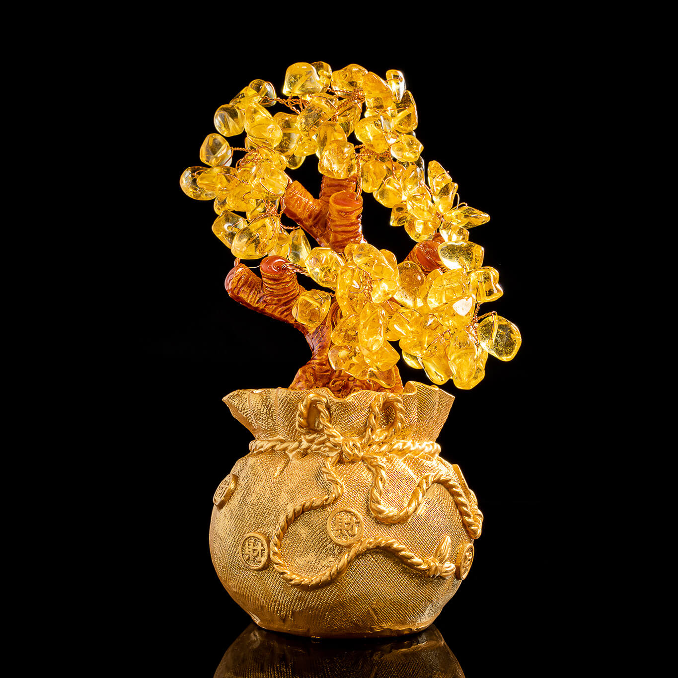 Citrin_Geldbaum_Schmuckstein_Ornament-Feng_Shui_fur_Wohlstand