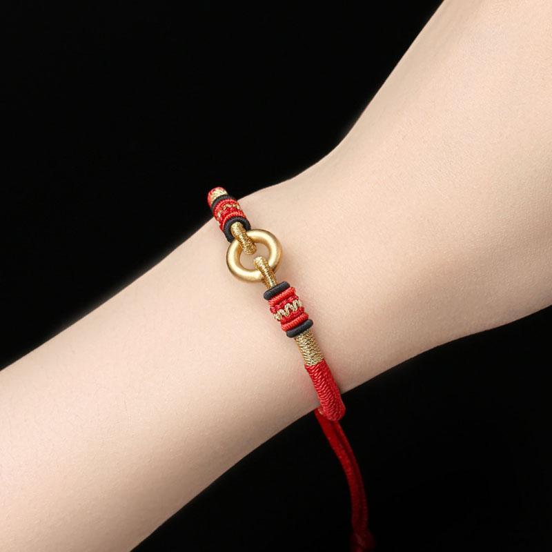 Tibetisches- Freundschafts-Armband-hand
