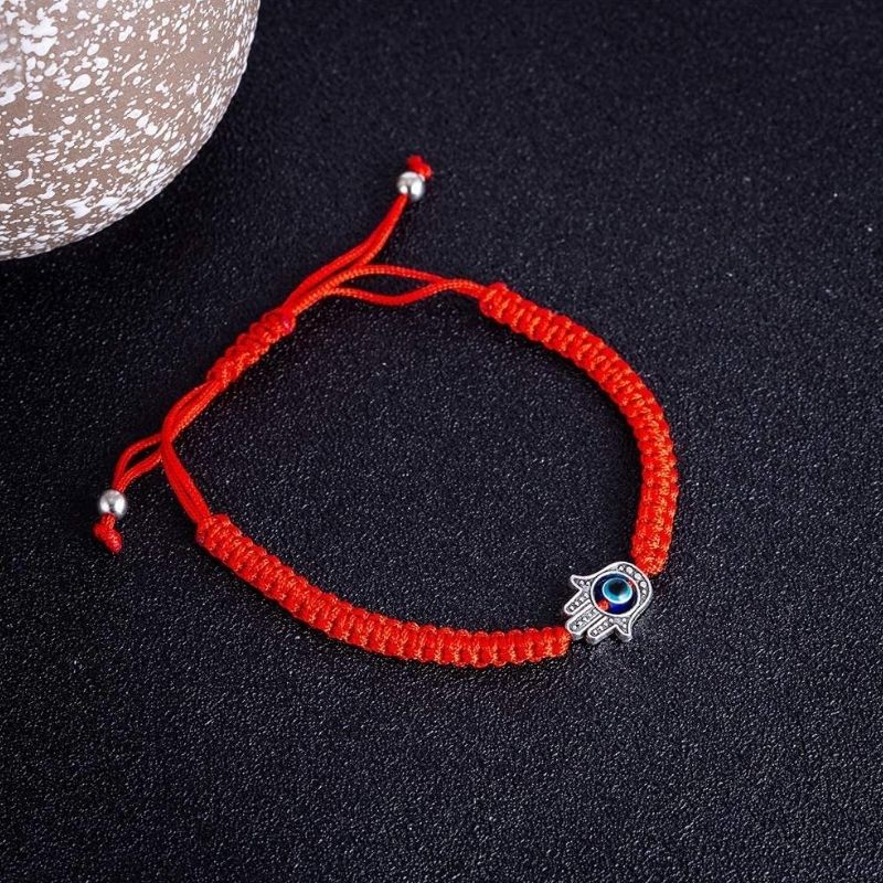 Hamsa-Hand-Böses-Auge-Armband
