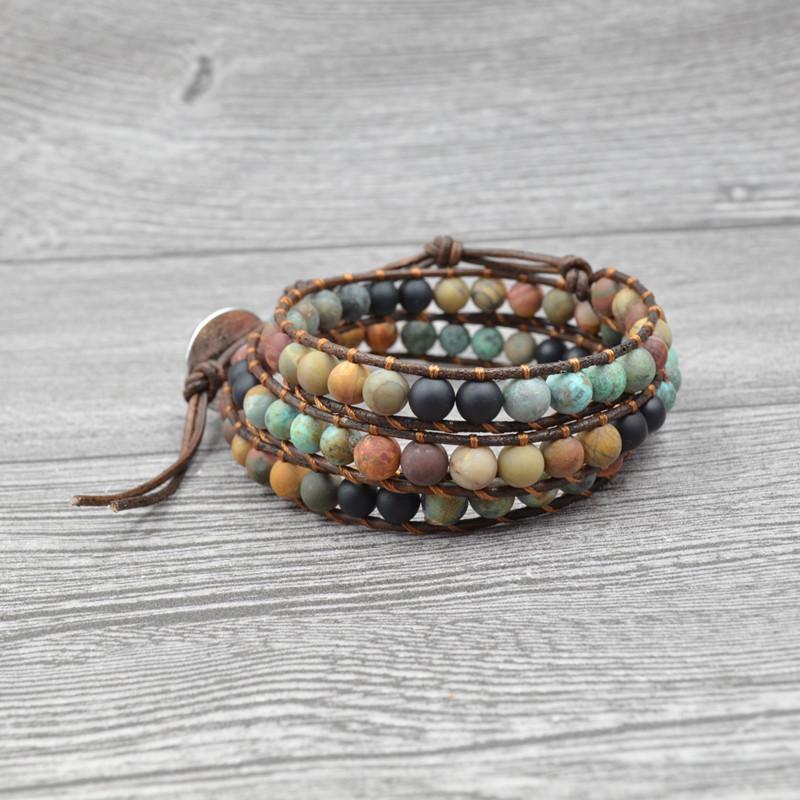 Boho_Achat_Perlenarmband