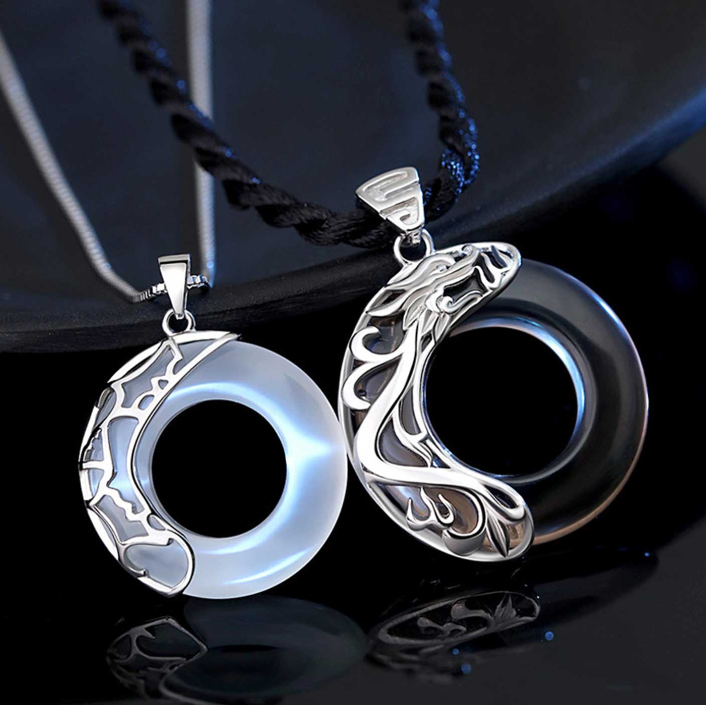 Beziehung_Schmuck_Obsidian_Halskette