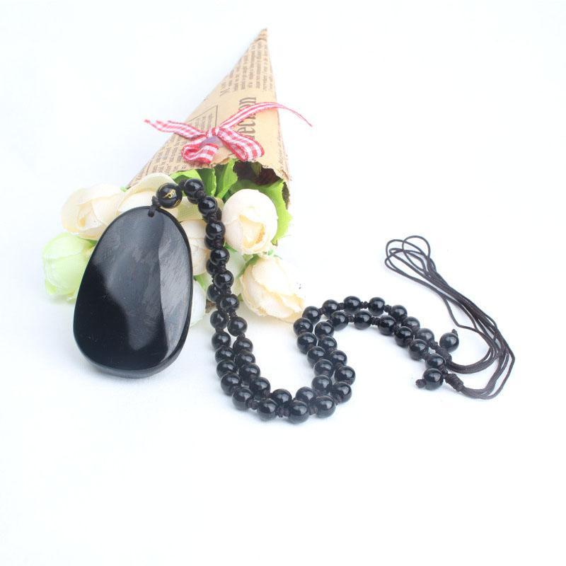 Buddha_Schutz_Kette_Obsidian_Anhanger