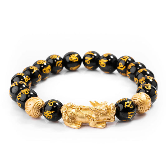 Feng-Shui-Pixiu-Schwarzer-Obsidian-Armband-fur-Gluck-Wohlstand