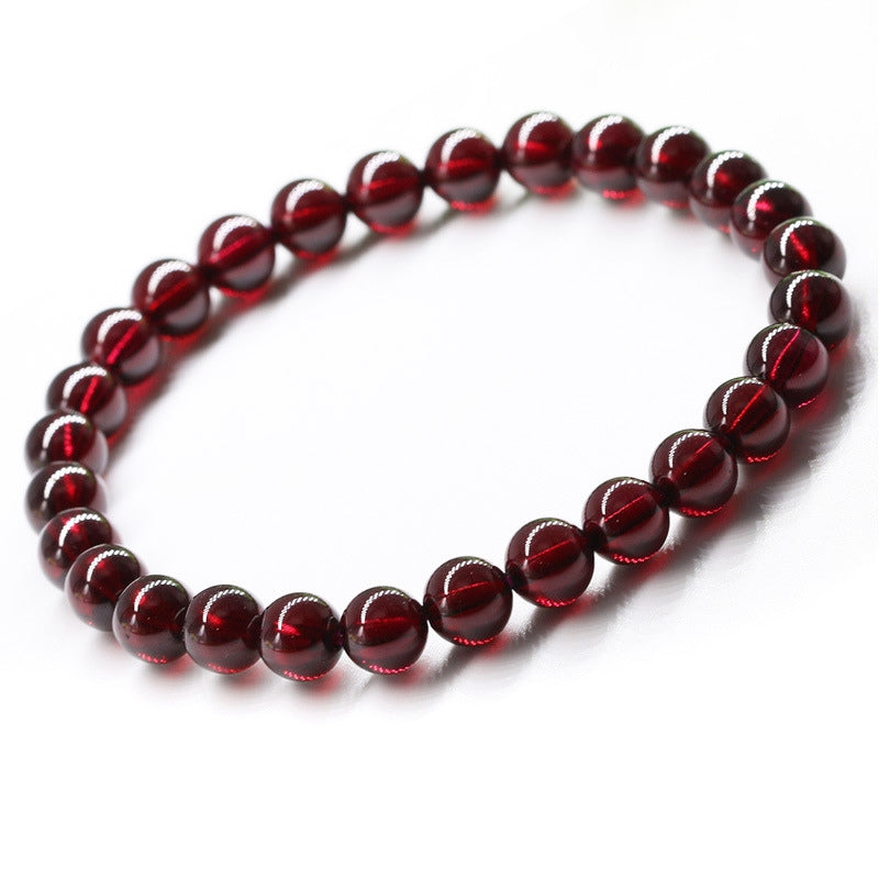 Granat_Perlen_Armband_Perlenarmband_Granat