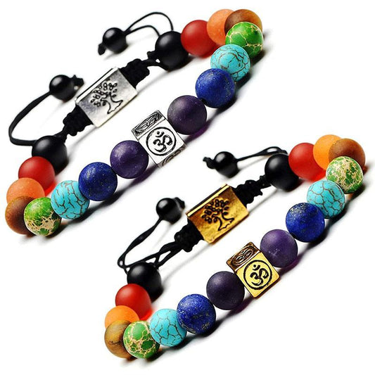 Om -Chakra -Baum -des -Lebens -Armband