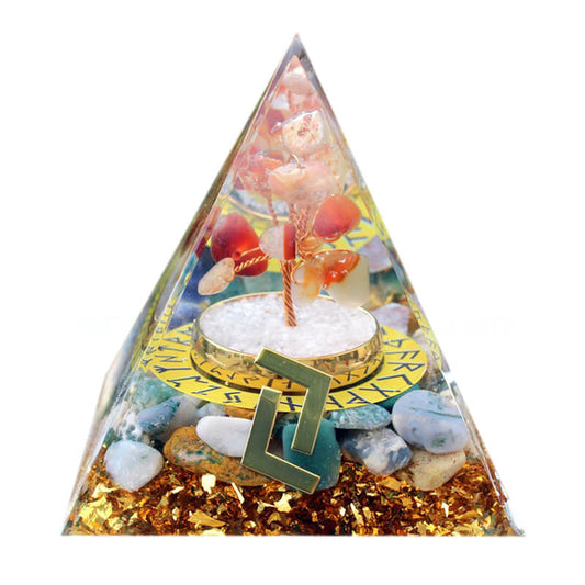 Runen Jera Orgonit Pyramide