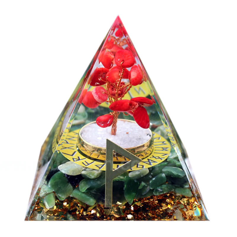 Runen Wunjo Orgonit Pyramide