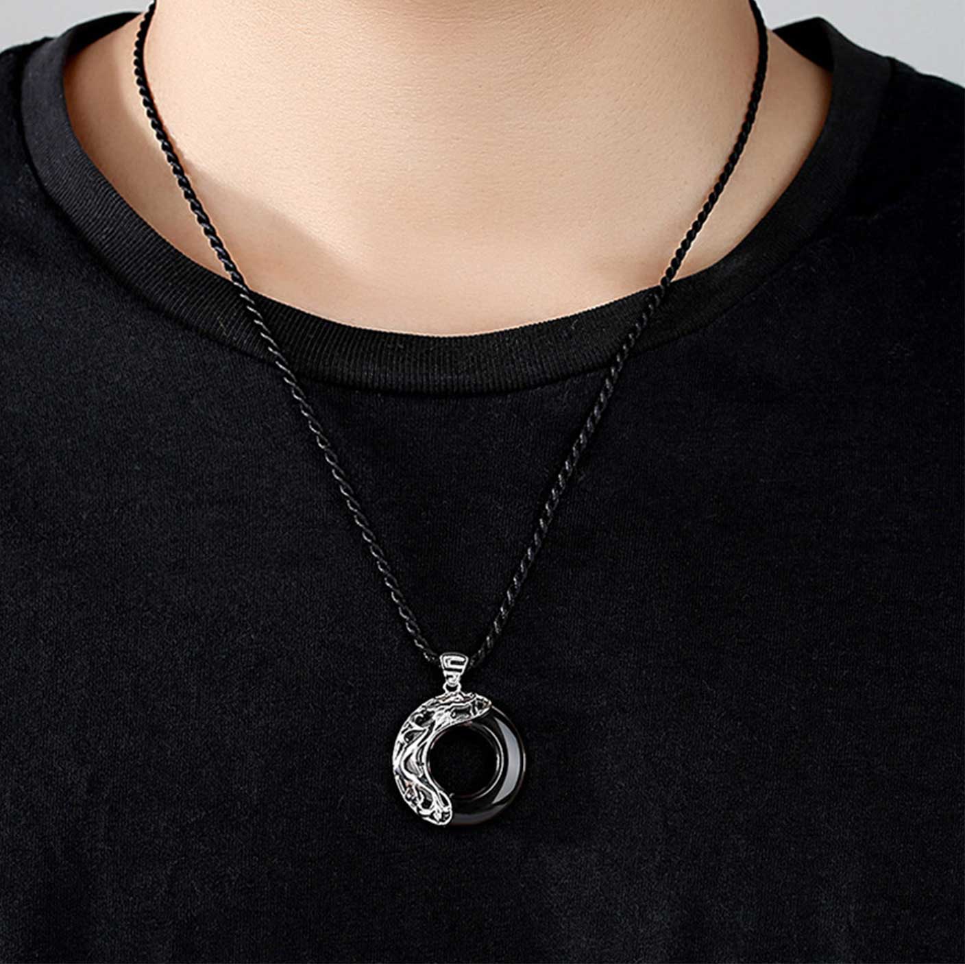 Beziehung_Schmuck_Obsidian_Halskette