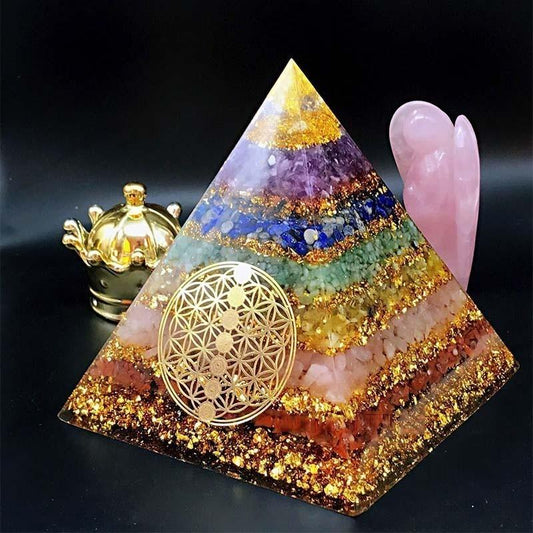 EMF-Schutz-pyramide-Heilorgonit-Orgon Kristall-Pyramide