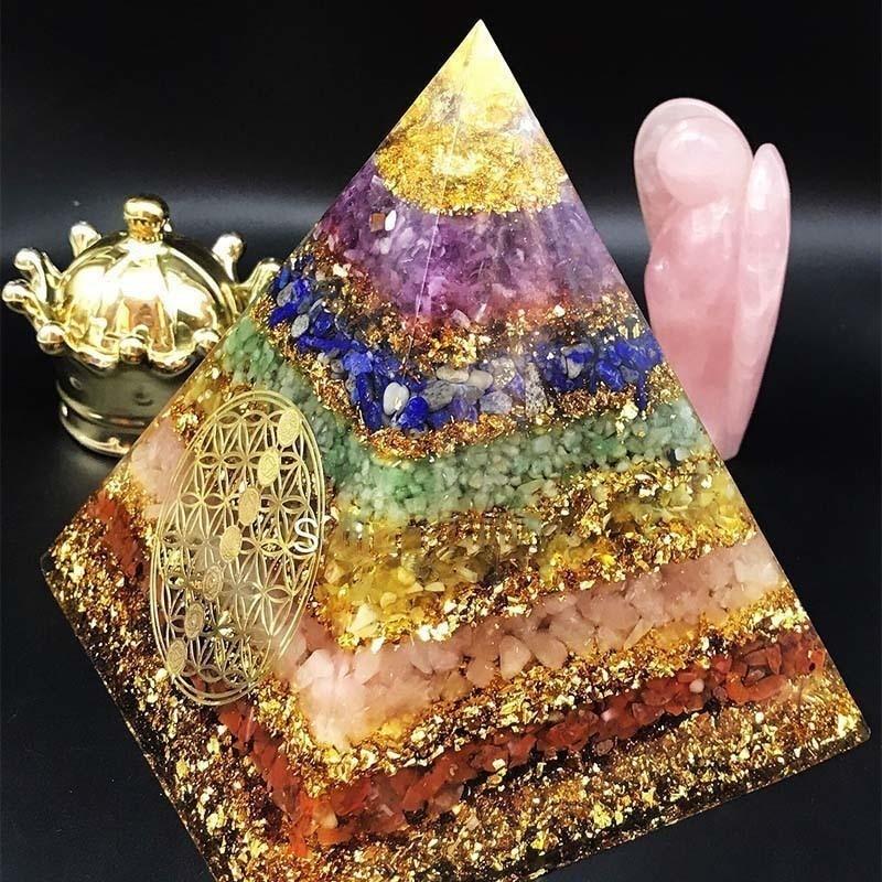 EMF-Schutz-Heilorgonit-Orgon Kristall-Pyramide