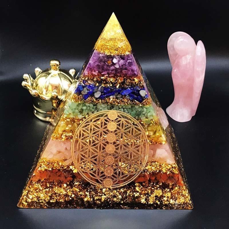 EMF-Heilorgonit-Orgon Kristall-Pyramide