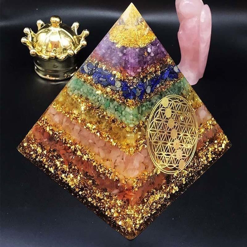 EMF-Schutz-pyramide-Heilorgonit-Orgon Kristall